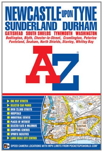 Newcastle Upon Tyne Street Atlas (9781843487999) by Geographers' A-Z Map Company