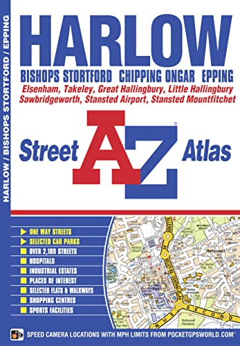 9781843488149: Harlow A-Z Street Atlas (A-Z Street Atlas S.)