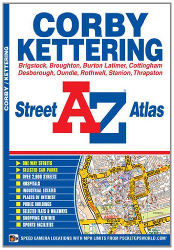 Beispielbild fr Corby & Kettering Street Atlas zum Verkauf von WorldofBooks