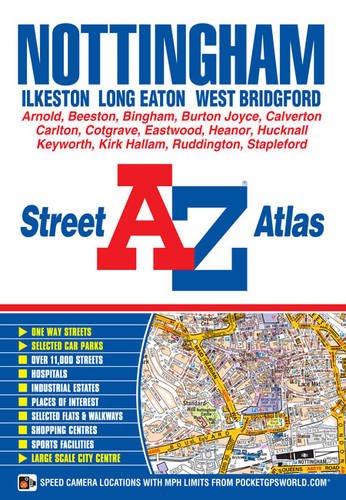 Beispielbild fr Nottingham Street Atlas zum Verkauf von WorldofBooks