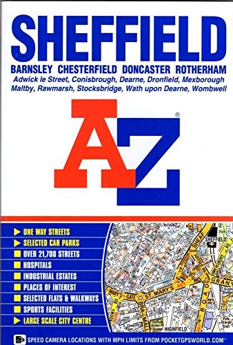 Beispielbild fr Sheffield Street Atlas (A-Z Street Atlas) zum Verkauf von WorldofBooks