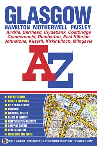 Stock image for Glasgow A-Z Street Atlas for sale by HPB-Emerald