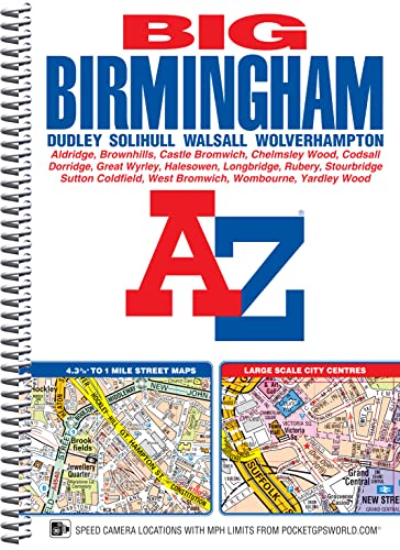 Big Birmingham A-Z Street Atlas (9781843488842) by Geographers' A-Z Map Co Ltd