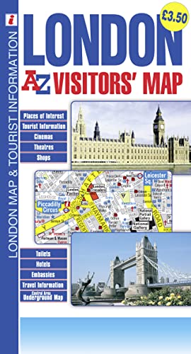 Stock image for London: A-Z Visitors Map by Geographers' A-Z Map Company (2012-04-30) for sale by Discover Books