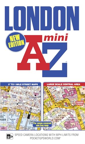 9781843489054: London Mini A-Z Street Atlas (paperback) (London Street Atlases)