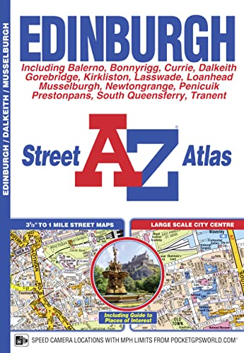 Beispielbild fr Edinburgh Street Atlas (A-Z Street Atlas) zum Verkauf von Wonder Book