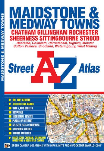 9781843489245: Maidstone & Medway Towns Street Atlas (A-Z Street Atlas S.)