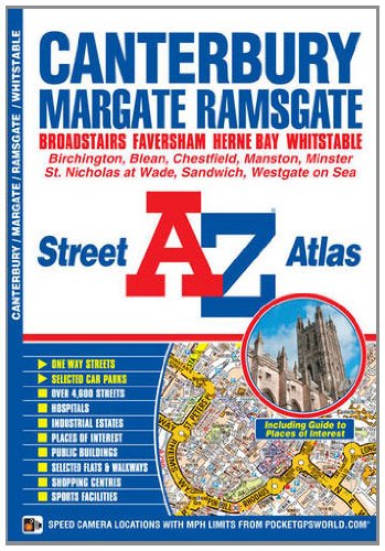 Canterbury, Margate & Ramsgate Street Atlas (A-Z Street Atlas) (9781843489283) by Geographers' A-Z Map Co. Ltd.