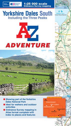 Yorkshire Dales (South) Adventure Atlas A-Z (9781843489375) by Geographers' A-Z Map Company