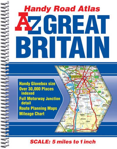 A-Z Road Atlas of Great Britain 9780850394139 