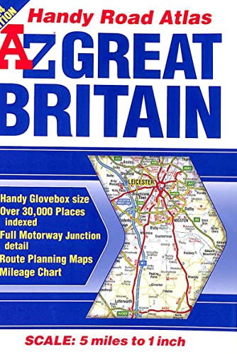 9781843489481: Great Britain Handy Road Atlas 2014 (A-Z Road Atlas)
