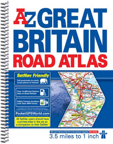 Beispielbild fr Great Britain 3.5m Road Atlas Spiral (A-Z Road Atlas S.) zum Verkauf von WorldofBooks