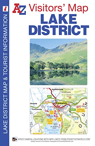 9781843489566: Lake District A-Z Visitors' Map