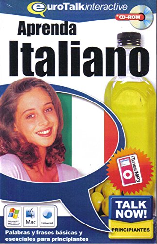 Beispielbild fr Talk Now Learn Italian: Essential Words and Phrases for Absolute Beginners (PC/Mac) zum Verkauf von WorldofBooks