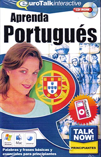 Imagen de archivo de Talk Now! Learn Portuguese. CD-ROM: Essential Words and Phrases for Absolute Beginners a la venta por WorldofBooks