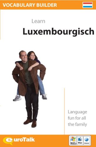 9781843528029: Vocabulary Builder Learn Luxembourgisch
