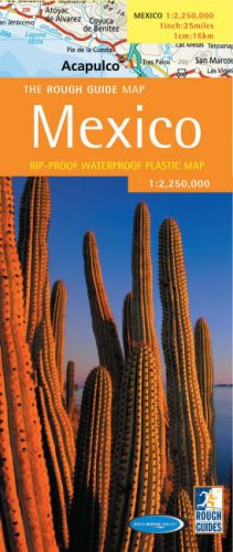 The Rough Guide to Mexico Map (Rough Guide Country/Region Map) (9781843532132) by Rough Guides