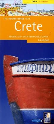 9781843532392: The Rough Guide to Crete Counrty Map