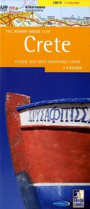 9781843532392: The Rough Guide to Crete Counrty Map (Rough Guide Country/Region Map)