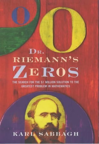 Beispielbild fr Dr. Riemann's Zeros zum Verkauf von WorldofBooks