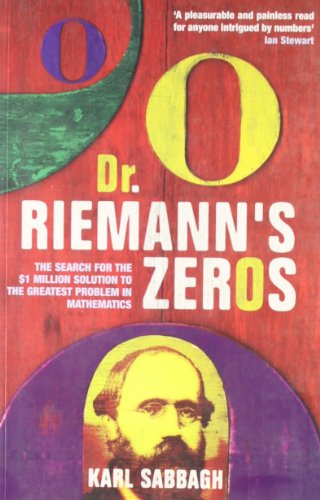 Stock image for Dr.Riemann's Zeros for sale by SecondSale