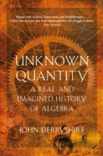 Imagen de archivo de Unknown quantity : a real and imagined history of Algebra a la venta por SecondSale