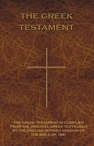 Beispielbild fr The Greek Testament Novum Testamentum Graece zum Verkauf von PBShop.store US