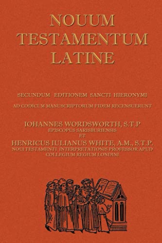 Beispielbild fr Novum Testamentum Latine (Latin Vulgate New Testament, The Latin New Testament) (Latin Edition) zum Verkauf von HPB-Emerald