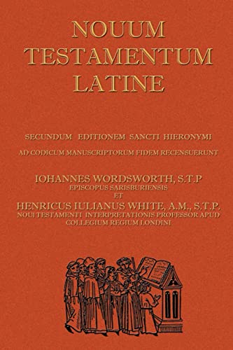 Stock image for Novum Testamentum Latine (Latin Vulgate New Testament, The Latin New Testament) (Latin Edition) for sale by HPB-Emerald
