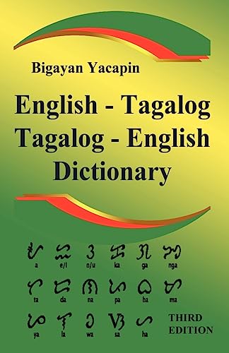 Stock image for The Comprehensive English Tagalog Tagalog English Bilingual Dictionary Third Edition for sale by PBShop.store US