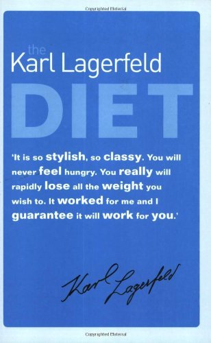 karl lagerfeld diet book