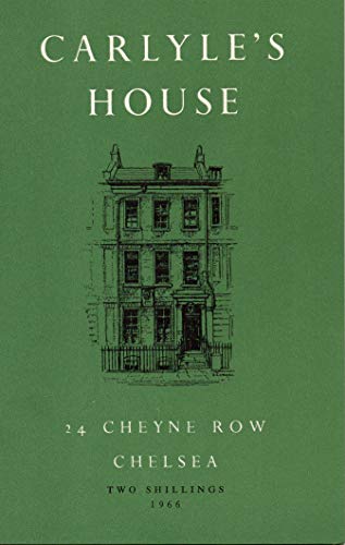 Stock image for Carlyle's House, London (National Trust Guidebook) for sale by WorldofBooks