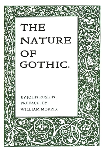 Beispielbild fr The Nature of Gothic zum Verkauf von Monster Bookshop