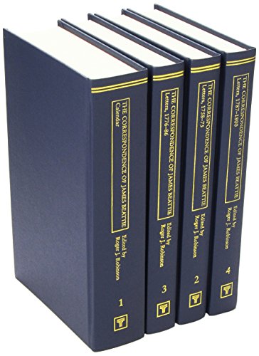 Beispielbild fr The Correspondence of James Beattie (Four Volume Set) zum Verkauf von Powell's Bookstores Chicago, ABAA