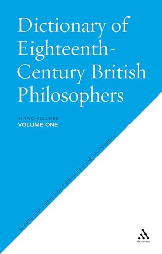 Dictionary of Eighteenth-century British Philosophers (9781843711537) by Price, John Valdimir; Stephens, John