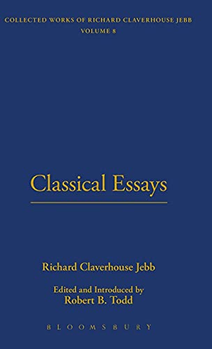 9781843715559: Classical Essays: No 11 (The Thoemmes library of Classics & Ancient philosophy)
