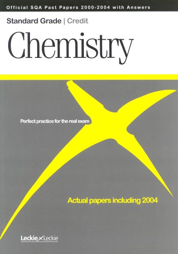 Imagen de archivo de CHEMISTRY CREDIT SQA PAST PAPERS a la venta por WorldofBooks