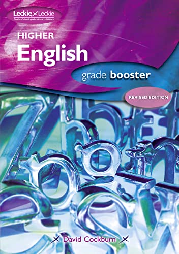 Imagen de archivo de Higher English Grade Booster: How to Achieve Your Best (Grade Booster for SQA Exams) a la venta por WorldofBooks