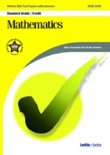 Beispielbild fr Maths Standard Grade/Credit Official SQA Past Papers 2002 - 2006 With Answers zum Verkauf von WorldofBooks