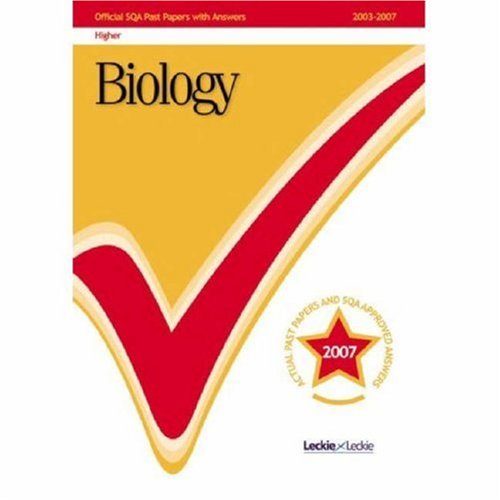 Beispielbild fr Biology Higher 2007/2008 SQA Past Papers (Official Sqa Past Paper) zum Verkauf von WorldofBooks