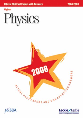 Beispielbild fr Physics Higher SQA Past Papers 2008 zum Verkauf von AwesomeBooks