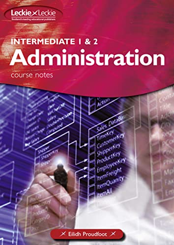 9781843726999: INT 1 2 ADMIN COURSE NOTES