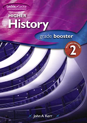 Beispielbild fr Higher History Grade Booster 2nd edition (Grade Boosters): How to achieve your best (Grade Booster for SQA Exams) zum Verkauf von WorldofBooks