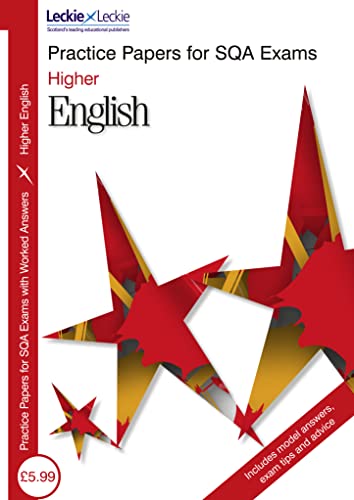 Stock image for Practice Papers for SQA Exams - Higher English for sale by WorldofBooks