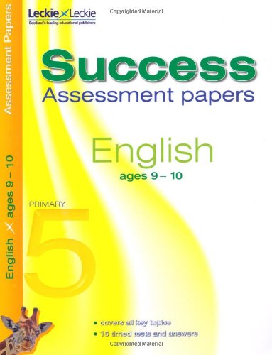 9781843727941: 9-10 English Assessment Success Papers