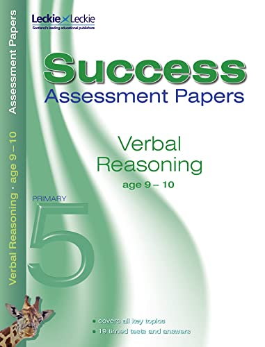 9781843728702: Verbal Reasoning Assessment Papers 9-10