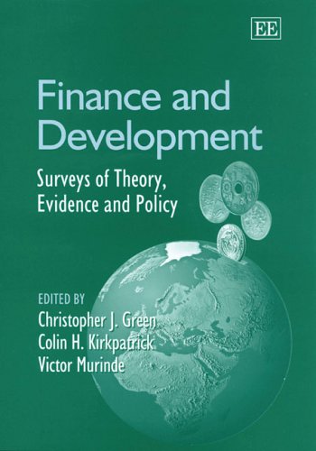 Stock image for Finance And Development: Surveys Of Theory, Evidence And Policy for sale by Y-Not-Books