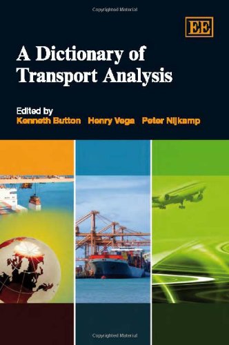Stock image for A Dictionary of Transport Analysis for sale by Revaluation Books