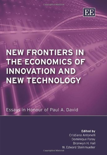 Imagen de archivo de New Frontiers in the Economics of Innovation And New Technology: Essays in Honour of Paul A. David a la venta por Books From California
