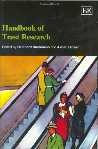 Imagen de archivo de Handbook of Trust Research a la venta por Books Puddle